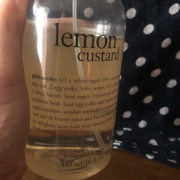 Philosophy Lemon Custard Body Spray 16oz - Picture 4 of 5